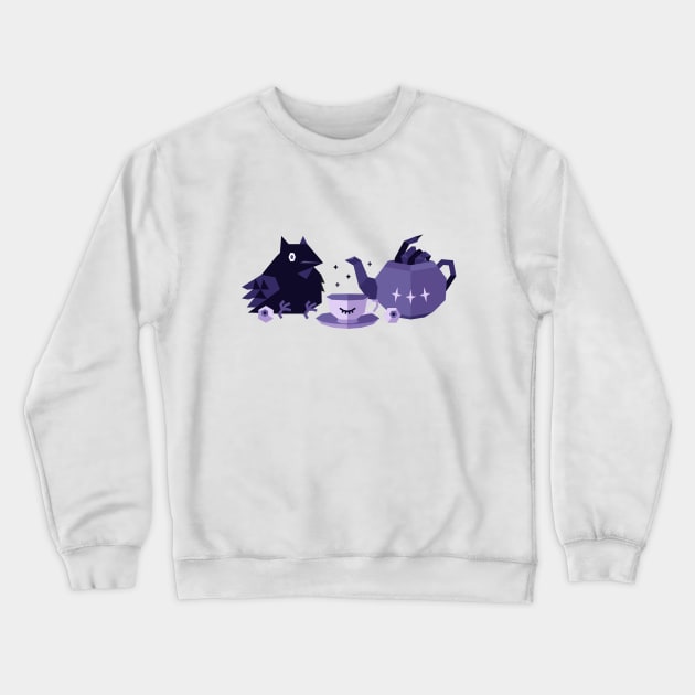 Evil Tea Crewneck Sweatshirt by nahamut